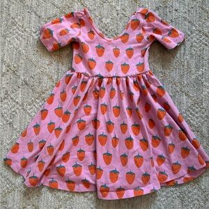 Alice + Ames Strawberry Ballet Twirl Dress